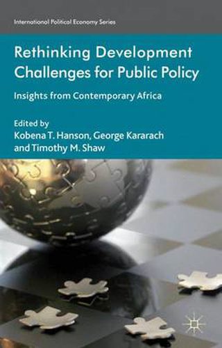 Cover image for Rethinking Development Challenges for Public Policy: Insights from Contemporary Africa