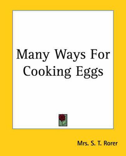 Cover image for Many Ways For Cooking Eggs