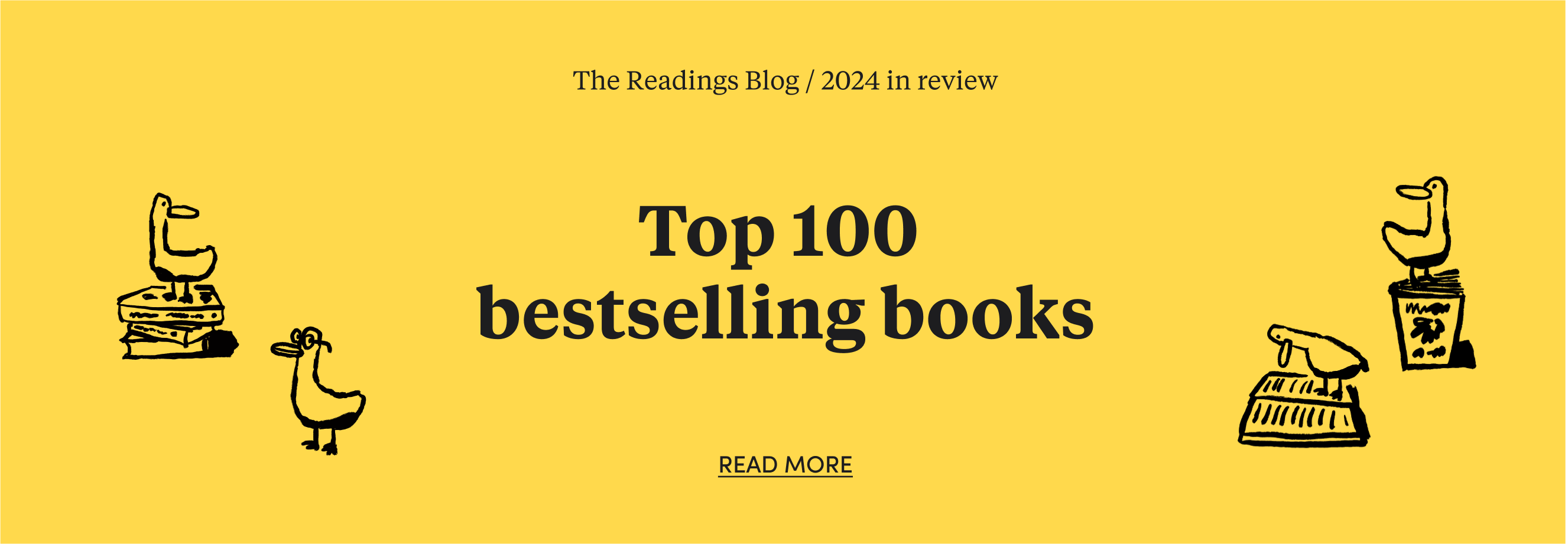 Our top 100 bestselling books