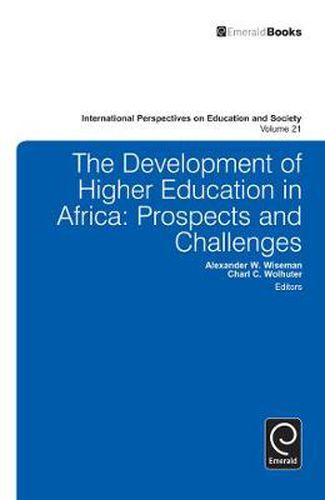 Cover image for Development of Higher Education in Africa: Prospects and Challenges