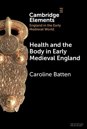 Cover image for Health and the Body in Early Medieval England