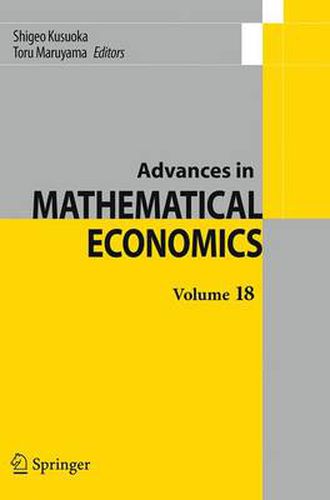 Cover image for Advances in Mathematical Economics Volume 18