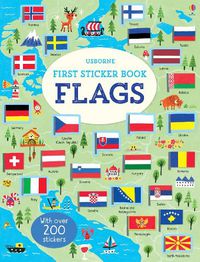 Cover image for First Sticker Book Flags