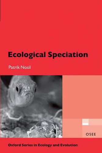 Cover image for Ecological Speciation