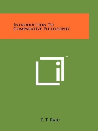 Cover image for Introduction to Comparative Philosophy