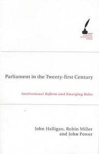 Cover image for Parliament in the Twenty-First Century: Institutional Reform and Emerging Roles