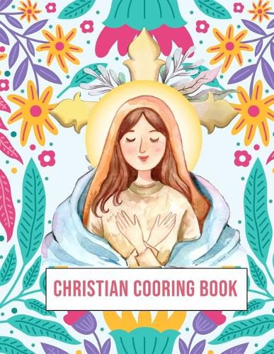 Cover image for Christian Coloring Book: Scripture Coloring Book