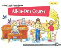 Cover image for Alfred's Basic Piano Library All In One Course 1