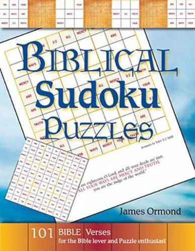 Cover image for Biblical Sudoku Puzzles