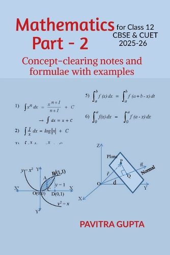 Cover image for Mathematics for class 12 (CBSE & CUET) Part-2
