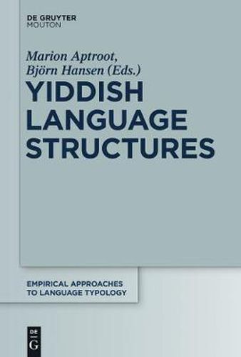 Cover image for Yiddish Language Structures