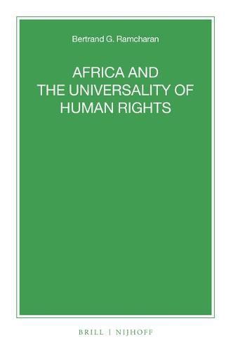 Cover image for Africa and the Universality of Human Rights