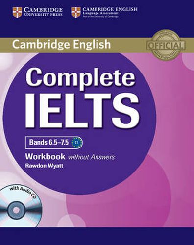 Cover image for Complete IELTS Bands 6.5-7.5 Workbook without Answers with Audio CD