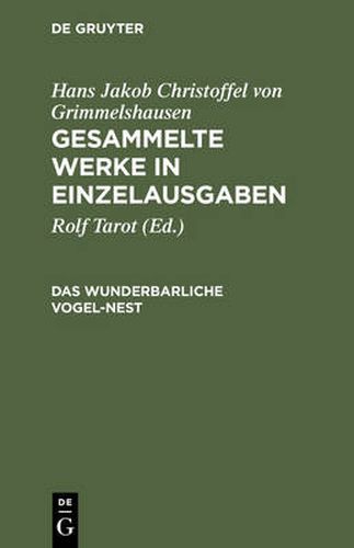 Cover image for Das wunderbarliche Vogel-Nest