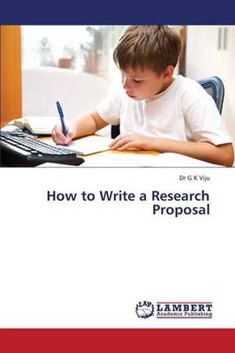 Cover image for How to Write a Research Proposal