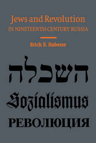 Cover image for Jews and Revolution in Nineteenth-Century Russia