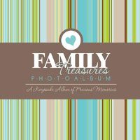 Cover image for Family Treasures Photo Album: A Keepsake Album of Precious Memories