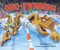 Cover image for Dino-swimming Library Edition