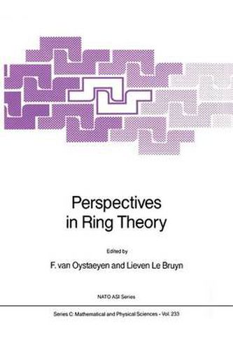 Cover image for Perspectives in Ring Theory