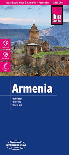 Cover image for Armenia Map 1:250,000 scale