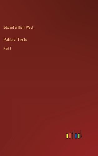 Cover image for Pahlavi Texts