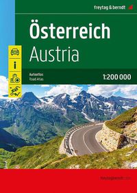 Cover image for Austria Road Atlas 1:200,000