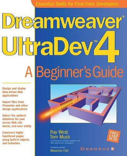 Cover image for Dreamweaver UltraDev 4: A Beginner's Guide