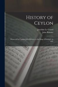 Cover image for History of Ceylon