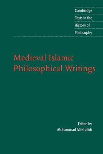 Cover image for Medieval Islamic Philosophical Writings