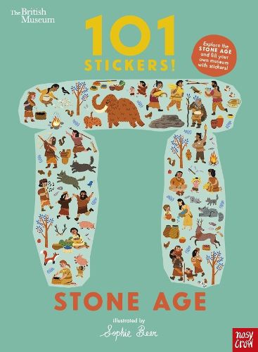 Cover image for British Museum: 101 Stickers! Stone Age