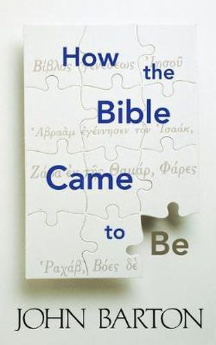 Cover image for How the Bible Came to Be