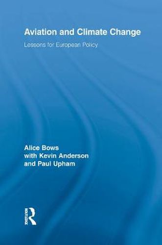 Cover image for Aviation and Climate Change: Lessons for European Policy