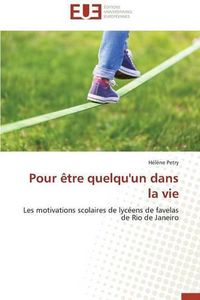 Cover image for Pour  tre Quelqu'un Dans La Vie