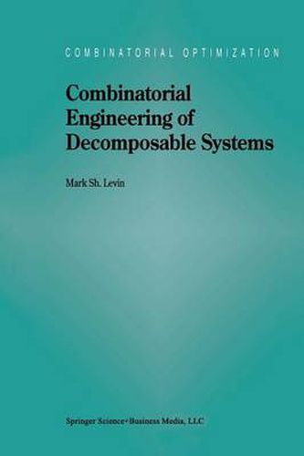 Cover image for Combinatorial Engineering of Decomposable Systems