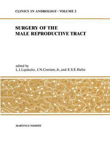 Cover image for Sugery of the Male Reproductive Tract
