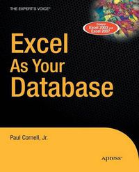 Cover image for Excel as Your Database
