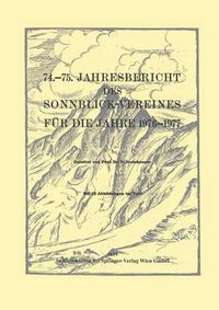 Cover image for 74.-75. Jahresbericht Des Sonnblick-Vereines Fur Die Jahre 1976-1977