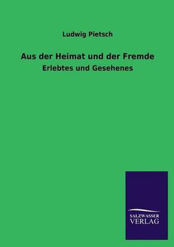 Cover image for Aus der Heimat und der Fremde