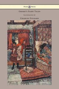 Cover image for Grimm's Fairy Tales - Illustrated by Charles Folkard