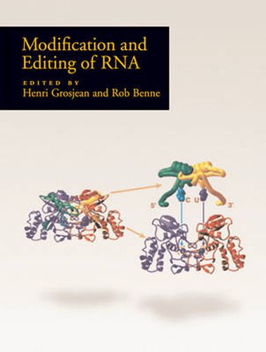 Cover image for Modification and Editing of RNA
