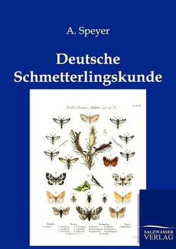 Cover image for Deutsche Schmetterlingskunde