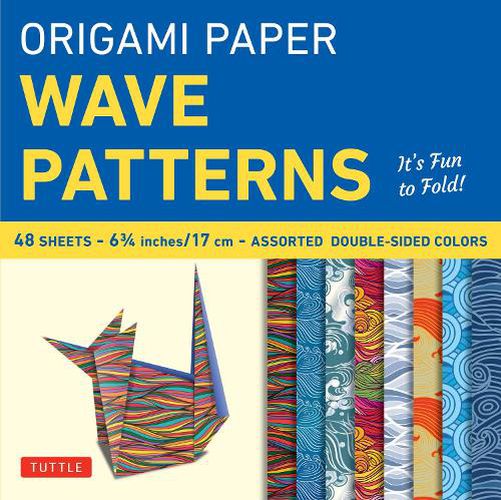 Cover image for Origami Papers Wave Patterns