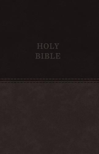 Cover image for KJV, Value Thinline Bible, Large Print, Leathersoft, Gray, Red Letter, Comfort Print: Holy Bible, King James Version