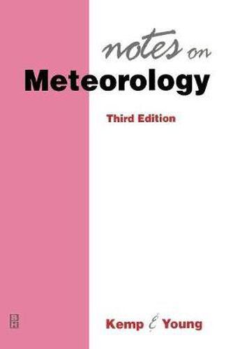 Cover image for Notes on Meterology