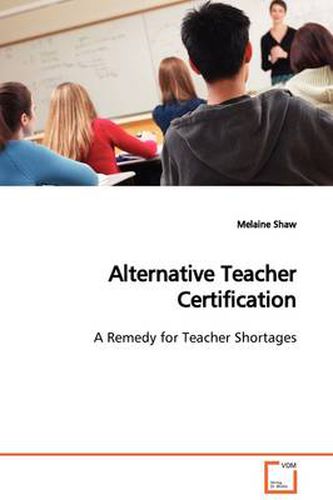 Cover image for Alternative Teacher Certification