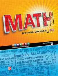 Cover image for Glencoe Math, Course 1, Student Edition, Volume 1