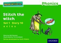 Cover image for Read Write Inc. Phonics: Green Set 1 Storybook 10 Stitch the Witch