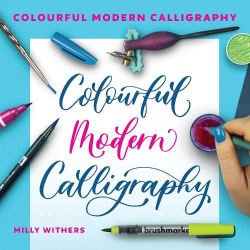 Cover image for Colourful Modern Calligraphy