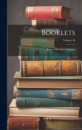 Cover image for Booklets; Volume 16