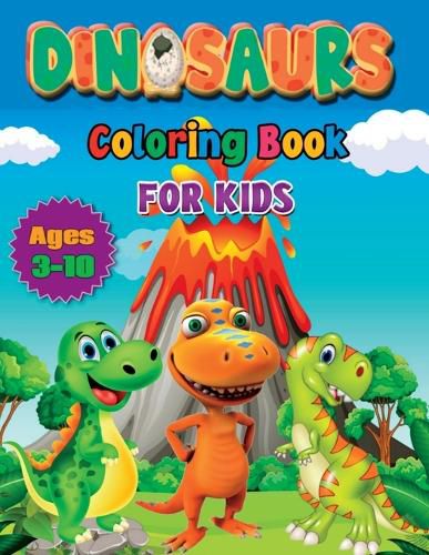 Cover image for Coloring Book for Kids Ages 3-10